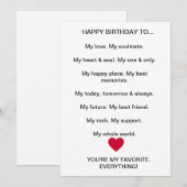 Funny Birthday Card Feiertagskarte (Vorne/Hinten)