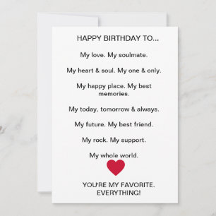 Funny Birthday Card Feiertagskarte