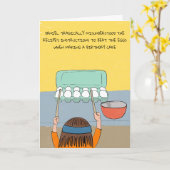 Funny Birthday Card for Drummers Karte (Gelbe Blume)