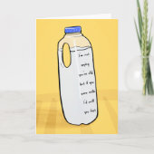 Funny Birthday Card for Friends - schnuppern Sie z Karte (Vorderseite)