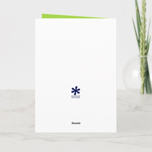 Funny Birthday Card for Golfers, Golfing Themed Karte (Rückseite)