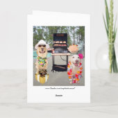 Funny Birthday Card für Ehemann Karte (Rückseite)