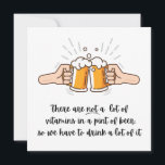 Funny Birthday Card für Husband Son Boyfriend<br><div class="desc">Funny Beer Birthday Card Ihm Ehemännischer Vater Son Male Friend Humors Party</div>