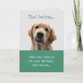 Funny Birthday Card für jedermann Karte (Vorderseite)