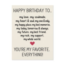 Funny Birthday Card für Männer Ehemann Freund Ihm