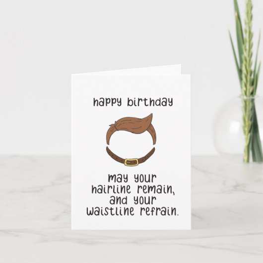 Funny Birthday Card für Typ | Funny Husband Card Karte (Vorderseite)