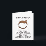 Funny Birthday Card für Typ | Funny Husband Card Karte<br><div class="desc">Eine lustige Geburtstagskarte für einen Ehemann oder einen Freund,  der sich an cleverem Arsch und sarkastischem Spaß erfreut - helfen Sie ihnen,  den Spaß beim Altern zu sehen! 

Vorderseite: Der glückliche Geburtstag kann Ihr Haar bleiben und Ihre Leiste unterlassen. 
Innenseite: Leer</div>