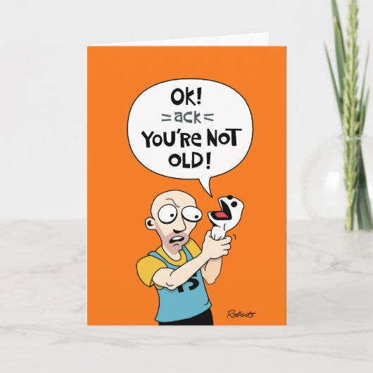 Funny Birthday Card für Typ Karte (Vorderseite)