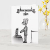 Funny Birthday Card Karte (Gelbe Blume)