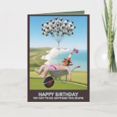 Funny Birthday Card Karte (Vorderseite)