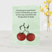 Funny Birthday Card Karte (Gelbe Blume)