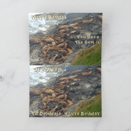 Funny Birthday Card Karte (Innenseite)