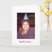 FUNNY BIRTHDAY CARD KARTE (Gelbe Blume)