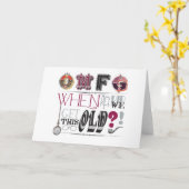 Funny Birthday Card Karte (Gelbe Blume)