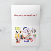 Funny Birthday Card Karte (Innenseite)