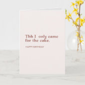 Funny Birthday Card Karte (Gelbe Blume)