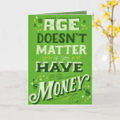 Funny Birthday Card Karte (Gelbe Blume)