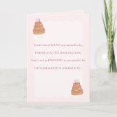 Funny Birthday Card Karte (Vorderseite)