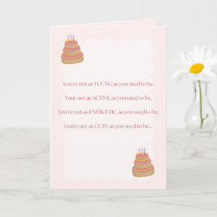 Funny Birthday Card Karte