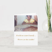 FUNNY BIRTHDAY CARD KARTE (Vorderseite)