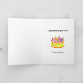 Funny Birthday Card Karte (Innenseite)