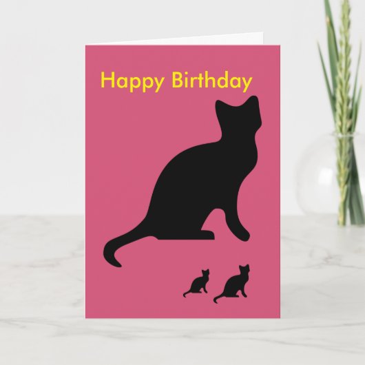 Funny Birthday Card Karte (Vorderseite)