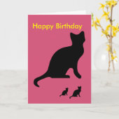 Funny Birthday Card Karte (Gelbe Blume)