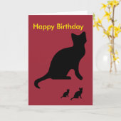 Funny Birthday Card Karte (Gelbe Blume)