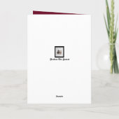 Funny Birthday Card mit Niedlichem Basset Hound/Ca Karte (Rückseite)