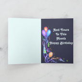 Funny Birthday Card mit Niedlichen Basset-Hunden Karte (Innenseite)