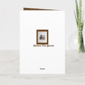 Funny Birthday Card mit Niedlicher Suche nach Bass Karte (Rückseite)