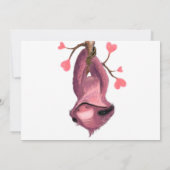 Funny Birthday Card mit spielerischem Sloth - Läch (Rückseite)