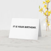 Funny Birthday Card Office Humor Karte (Gelbe Blume)