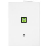 FUNNY Birthday Card Old Lady Paper Doll (Hinten)