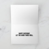 FUNNY BIRTHDAY CARD, QUARANTINE 2020 KAME KARTE (Innenseite)