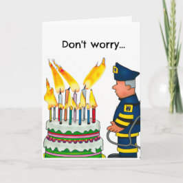 Funny Birthday Card wird älter Karte