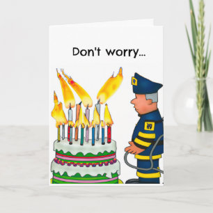 Funny Birthday Card wird älter Karte