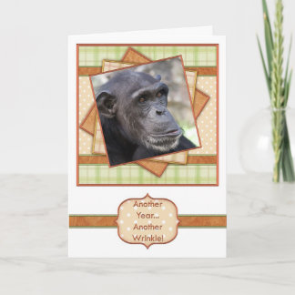 Funny Birthday Card Wrinkles Karte