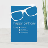 Funny Birthday Card zum Vater Karte (Vorderseite)