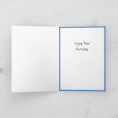 Funny Birthday Cat Card Karte (Innenseite)