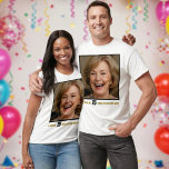 Funny Birthday Crew Foto Age Fun Unglaublich witzi T-Shirt<br><div class="desc">75. Geburtstagsfeier Crew - Funny Customizable Foto Geburtstag T - Shirt (Personalize Age) Feiern Sie stilvoll mit diesem unglaublich witzig und anpassbaren Geburtstag T - Shirt! Dieses Shirt mit einem lustigen Foto auf der Vorderseite und dem lustigen Satz auf der Rückseite ist perfekt für jeden, der etwas Spaß zu seinem...</div>