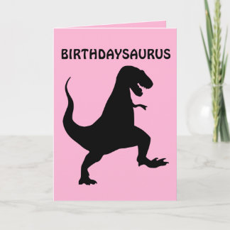FUNNY BIRTHDAY DINOSAUR CARDS KARTE