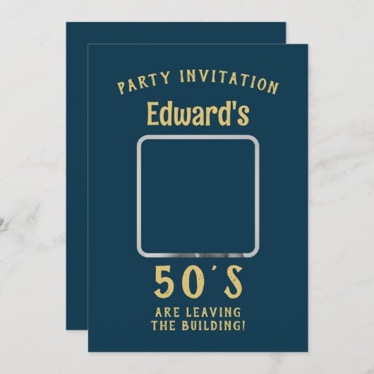 Funny Birthday Einladung (Vorne/Hinten)