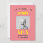 Funny Birthday Einladung (Vorderseite)