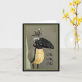 Funny Birthday Fakten und Ratschläge Karte (Gelbe Blume)