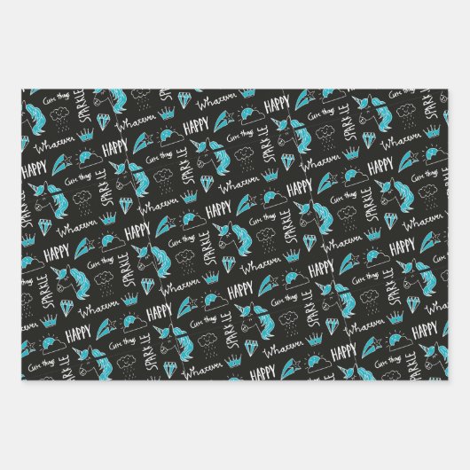 Funny Birthday Geschenkpapier Set (Vorderseite)