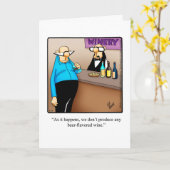 Funny Birthday Grußkarte für ihn Karte (Gelbe Blume)