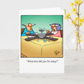 Funny Birthday Grußkarte für ihn Karte (Gelbe Blume)