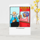 Funny Birthday Grußkarte für ihn Karte (Gelbe Blume)