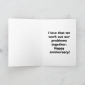 Funny Birthday Grußkarte für sie Karte (Innenseite)